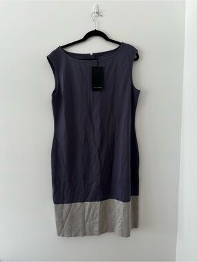 NWT St. John Sleeveless Sheath Dress